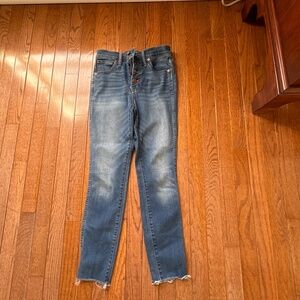 Madewell skinny jeans